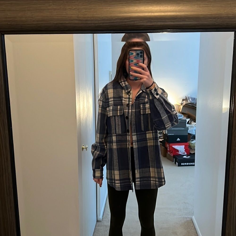 Re Named NWT Flannel Jacket Small